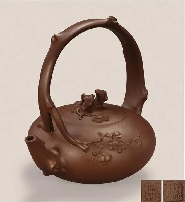 10種最美花器提梁壺，精美別致雕花紫砂壺!